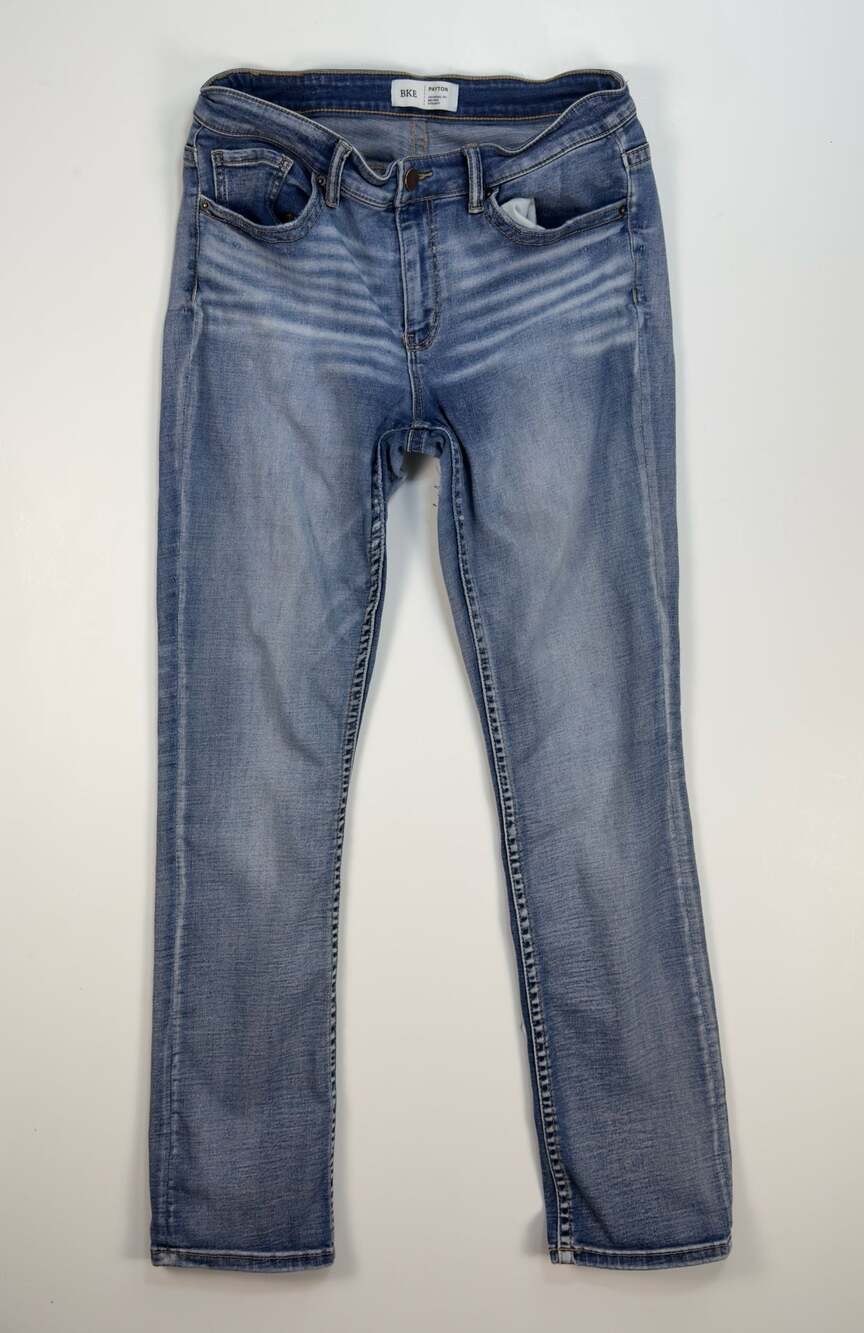 BKE Payton Mid-Rise Straight Leg Jeans Size 29x32